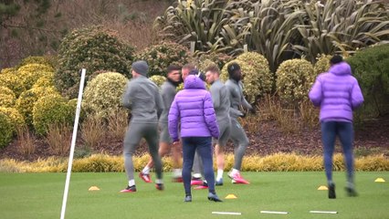 Tottenham Training pre RB Leipzig