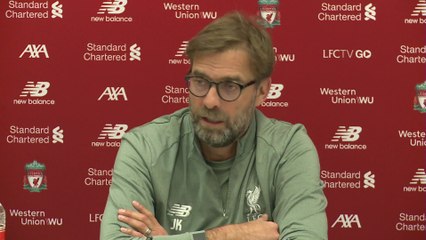 Can see difference in training after break - Klopp