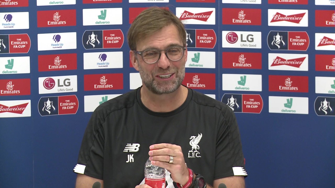 Klopp's amusing X-rated start to presser