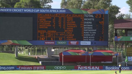 New Zealand U19 bt Sri Lanka U19 by 3 wickets