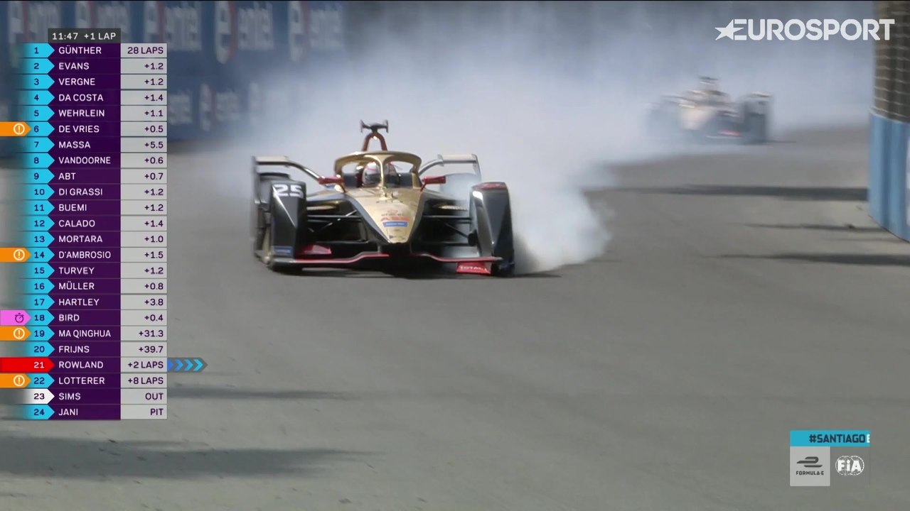 Highlights from Santiago E-Prix