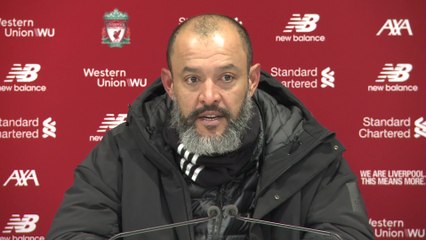 Wolves' Nuno pre Watford