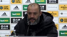 Wolves Nuno post 3-2 win v Manchester City