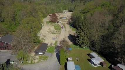 Domaine provincial de Chevetogne : les travaux  avancent bien