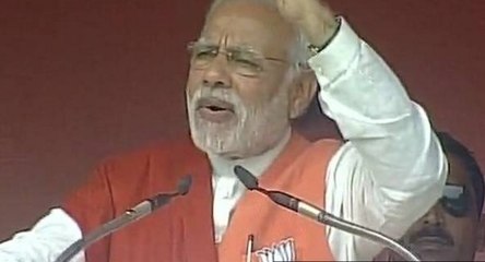 हरदोई की रैली में बोले पीएम मोदी,'विकास से मेरा अर्थ है, किसानों को सिंचाई, बच्चों को पढ़ाई, युवाओं को कमाई और बुजुर्गों को दवाई