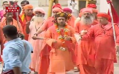 योगी आदित्यनाथ का विजयादशमी पर विजय जुलूस