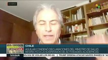 Chile: profesores condenan declaraciones del ministro de Salud