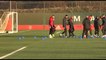 Manchester United training pre Young Boys