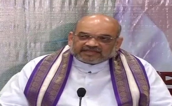 उत्तराखंड के सीएम से मिले बीजेपी अध्यक्ष अमित शाह