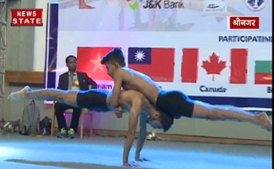 श्रीनगर में मनाया गया इंटरनेशनल योगा फेस्टिवल