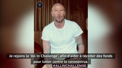 Coronavirus - David Beckham se met aux enchères