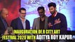 Aditya Roy Kapur inaugurates 'R City Art Festival' in Mumbai