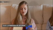 Las infantas Leonor y Sofía participan en la lectura de 'El Quijote' por el Día del Libro