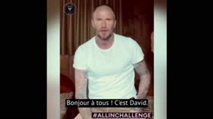 Face au coronavirus, David Beckham se met aux enchères