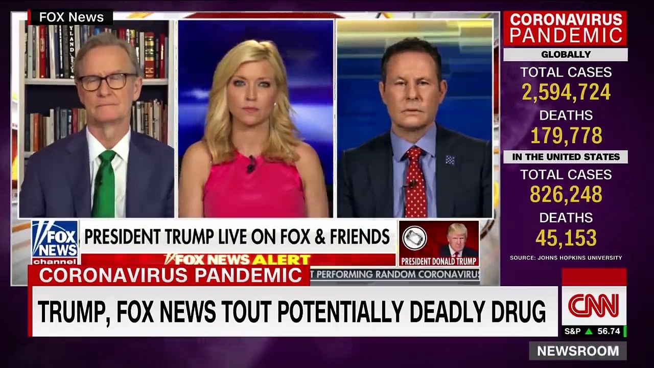 This is what Trump and Fox News hosts said about hydroxycholoroquine