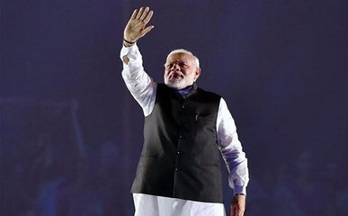 प्रधानमंत्री नरेंद्र मोदी बेंजामिन नेतन्याहू के साथ पहुंचे हायफा