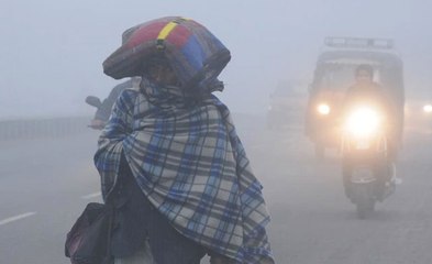 शीत लहर की चपेट में उत्तर भारत, कश्मीर में हिमस्खलन की आशंका