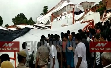 Breaking : राजस्थान के बाड़मेर में रामकथा के दौरान टेंट गिरा, हादसे में 18 लोगों की मौत