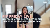 Tone It Up’s Karena Dawn Shows Us How to Get a Toned Booty Without Any Equipment