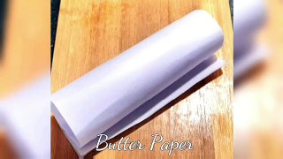 How to make butter Paper at home_ _DIY_Baking Paper