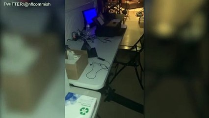 Roger Goodell's "Work From Home" Setup For 2020 NFL Draft