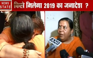 उमा भारती से मिलकर भावुक हुईं साध्वी प्रज्ञा, उमा भारती ने कहा महान साध्वी हैं प्रज्ञा