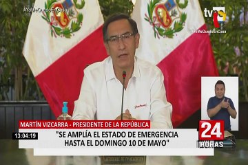 COVID-19: Gobierno extiende estado de emergencia por dos semanas
