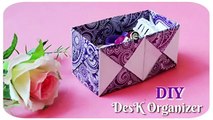 DIY Storage box at home - How to make Desk organizer at home - Creative Ideas