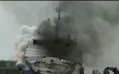 खोज खबर: नॉर्वे में तेल से भरे शिप पर लगी भीषण आग