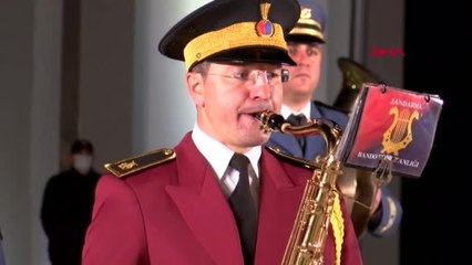 23 Nisan çoşkusu İçişleri Bakanlığında Bando konseri ile kutlandı