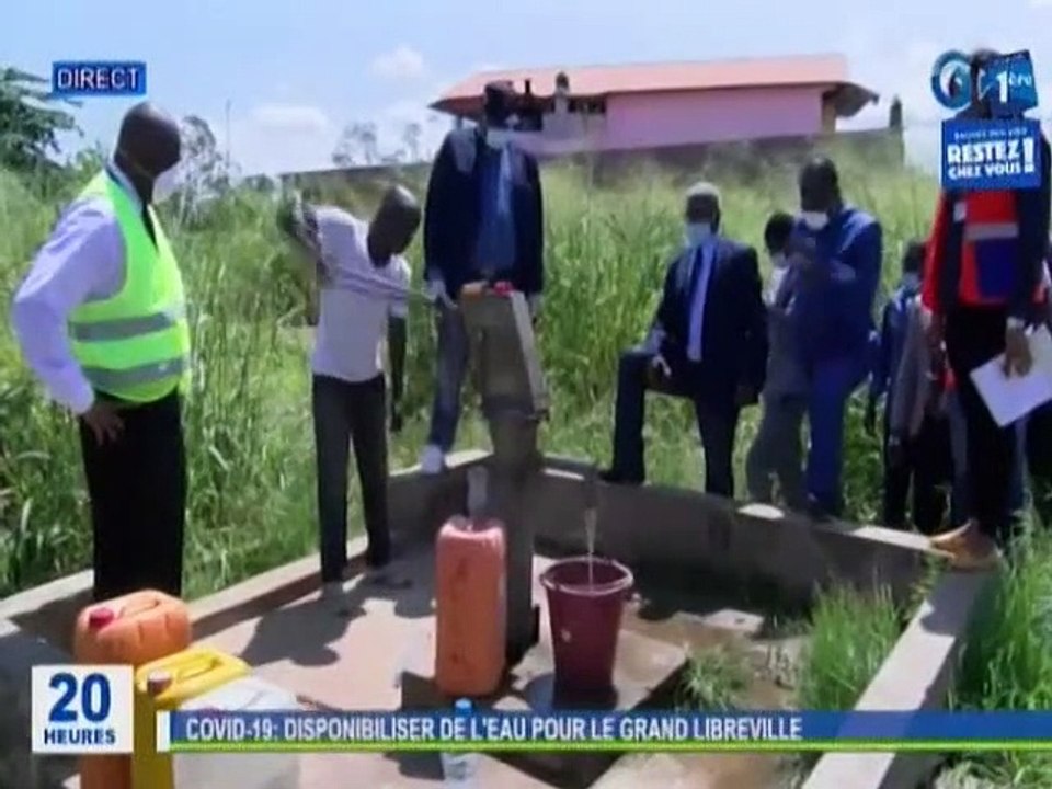 RTG / Covid 19 - Disponibilité de l’eau pour le Grand Libreville