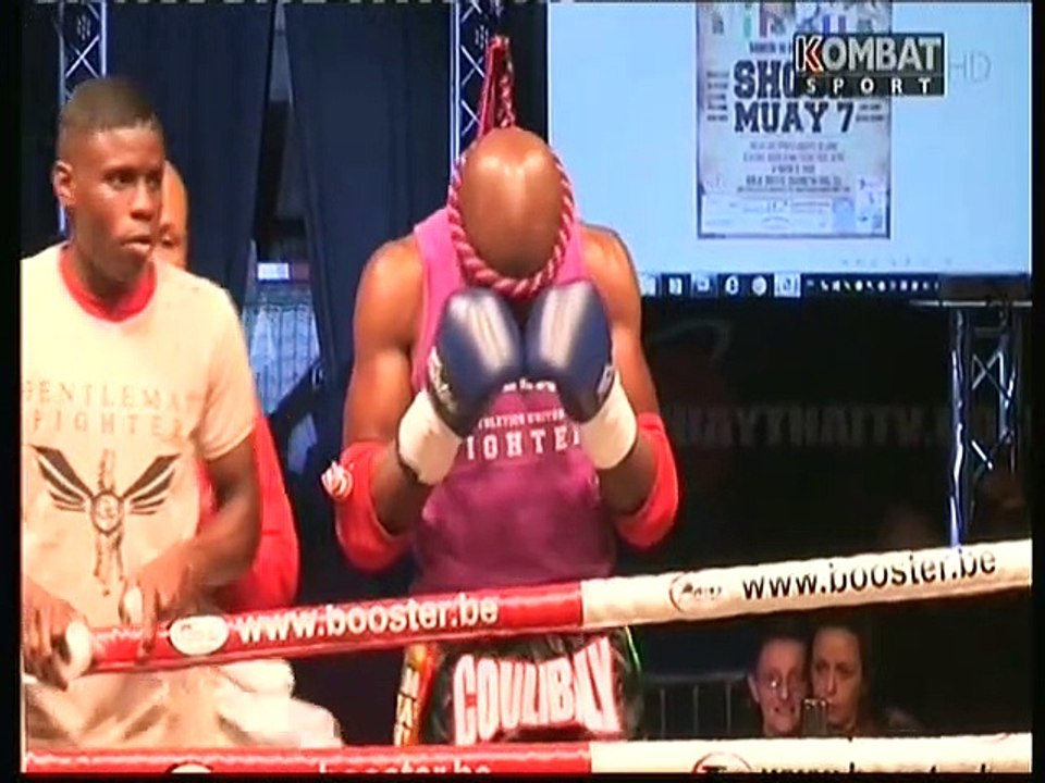 Djimé COULIBALY vs Saro PRESTI SHOCK MUAY 7 10.10.2015
