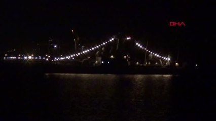 Zonguldak -Ereğli'de hücumbottan İstiklal Marşı okundu