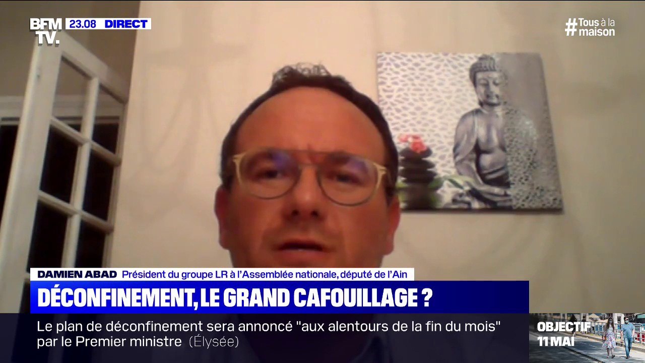 Retour à l'école: selon Damien Abad, "derrière le volontariat se cache l'absence de masques et de mesures sanitaires suffisantes"