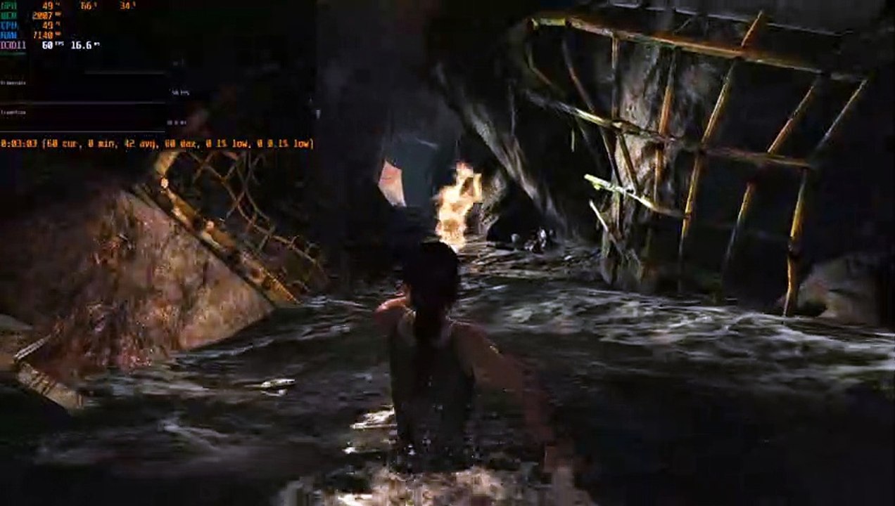 TEST Tomb Raider  4K60FPS VP9 PC ULTRA