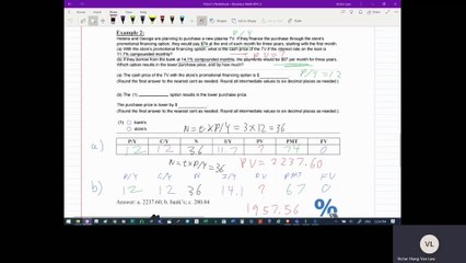 Ordinary Simple Annuities 003