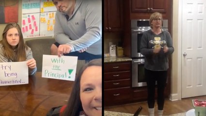 Help! We're Quarantined With The Principal & That's One Way To Blow Off Steam
