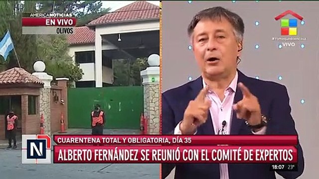 Alberto Fernández se reunió con el comité de expertos
