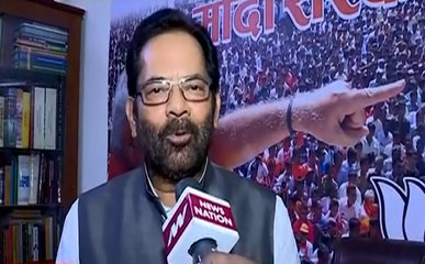 मुख़्तार अब्बास नक़वी Exclusive : सेक्युलिस्म का चोला और कम्युनलिस्म झोला लेकर घुमते हैं राहुल