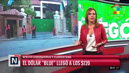 Cotización récord del dólar "blue": llegó a los $120