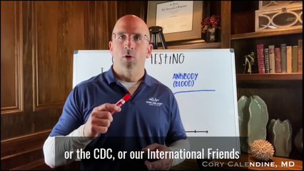 Download Video: Dr. Cory Calendine, MD Explains Coronavirus Testing