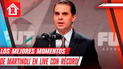 Los mejores momentos de Martinoli del live con Récord