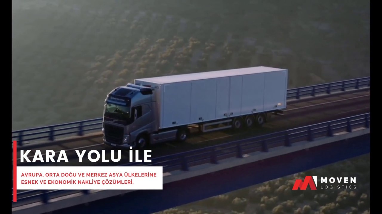 Moven Lojistik - Kara Yolu ile Uluslararası Taşımacılık Hizmeti