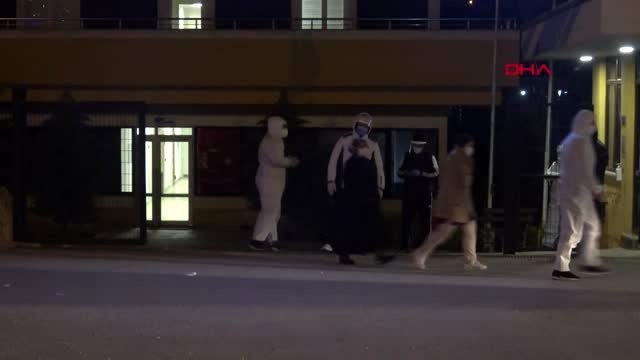 Fransa'dan getirilen vatandaşlar İzmit'teki yurtlara yerleştirildi