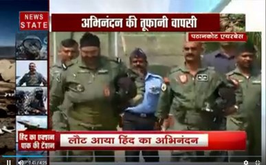 विंग कमांडर अभिनंदन ने की आसमान में तूफानी वापसी, भरी मिग-21 की उड़ान