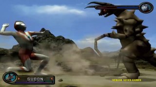 ULTRAMAN - GAMEPLAY COM GUDON (PS2)