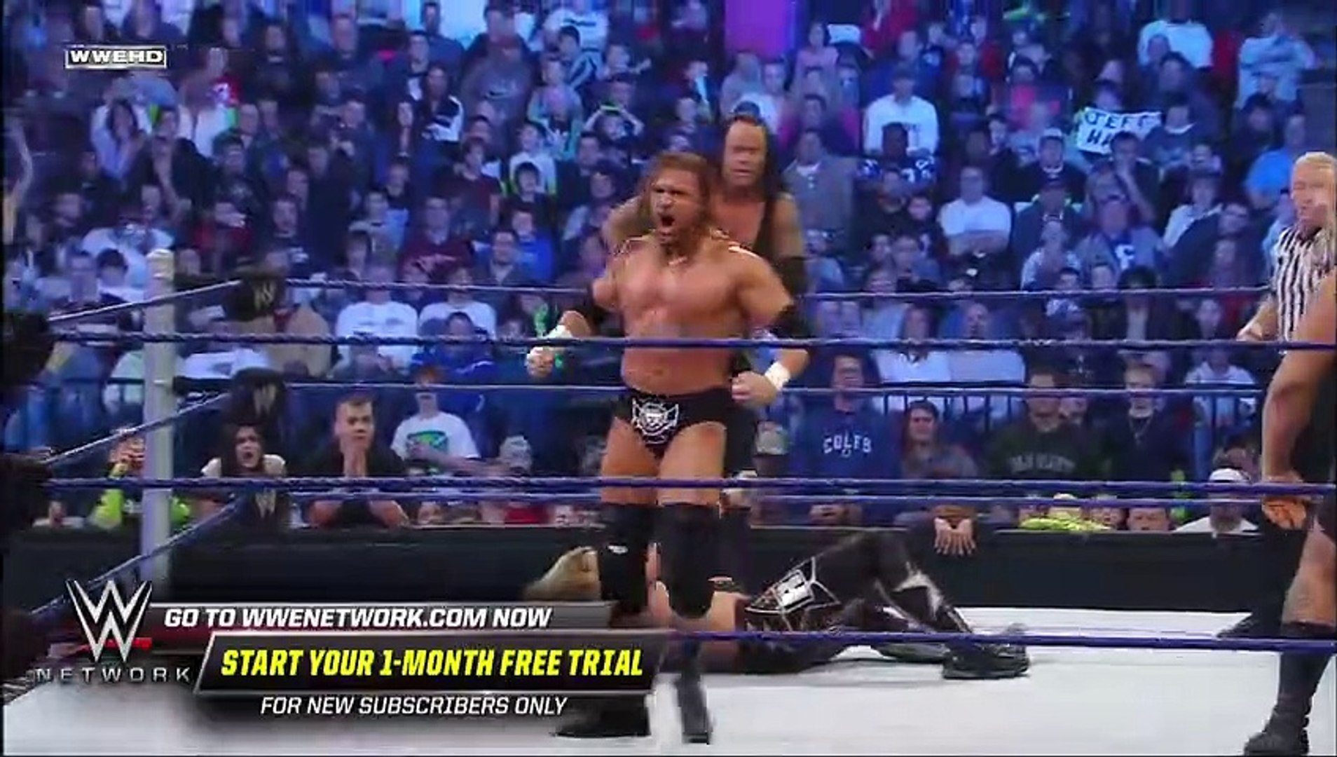 FULL MATCH - Triple H & Undertaker vs. Big Show & Edge: SmackDown, February  6, 2009 - Vidéo Dailymotion