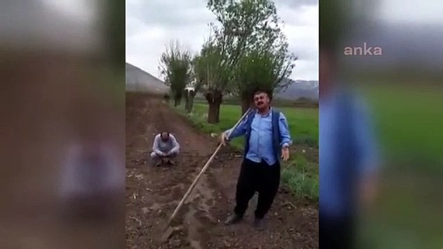 Elektriği kesilen çiftçi isyan etti