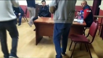 Küçükçekmece'de gizli oyun oynatılan kahvehaneye baskın