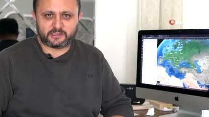 Tekirdağ'dan Uludağ'ı görüntüledi